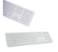 HDWR typerCLAW-BC140WR - Tastiera wireless, supporto cirillico, 2 batterie AAA, tastiera QWERTY, durata della batteria estesa di 80 ore