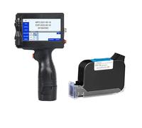 HDXAEW Data di produzione della stampante a getto d'inchiostro portatile intelligente e portatile. Il codice QR supporta più lingue senza sbiadire su qualsiasi superficie(Printer-1 Ink)