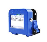 HDXAEW Stampante a getto d'inchiostro portatile for etichette da 25,4 mm Mini codificatore portatile a caratteri grandi Data di produzione su qualsiasi superficie(Printer-HD Black Ink)