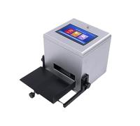 HDXAEW Stampante desktop da 12,7 mm/25,4 mm Codice a barre QR Numero Immagine Data Scadenza logo Stampante a getto d'inchiostro per Multisuperficie(25.4mm-7inch screen)