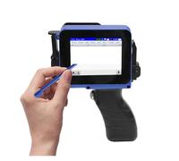 HDXAEW Stampante portatile a getto d'inchiostro E12 da 12,7 mm, staccabile, for codificare la data di produzione alimentare i dati dinamici su qualsiasi superficie(With 2 ink)