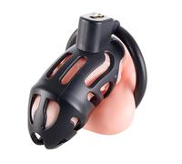 Hdynasty Dispositivo di bloccaggio a Scomparsa in Resina Leggera|Design di Apertura e Chiusura|Accessori Sportivi specializzati per Uomo (Nero)