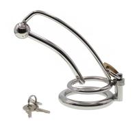 Hdynasty Gabbia da Palestra da Uomo in Acciaio Inox con Serratura a Scomparsa (S/M/L) (M)