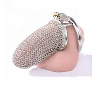 Hdynasty Gabbia di Design con Chiusura a Scomparsa in Acciaio Inossidabile|per Uomo|può Essere utilizzata per Gli allenamenti in casa (L, 50mm)