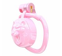 Hdynasty Mini Gabbia di inversione Fitness da Uomo con 5 Anelli curvi fissi (43 mm/46 mm/49 mm/51 mm/55 mm) (Rosa, 15-1)