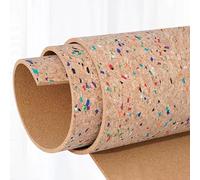 HDYZJQ Rotolo Fogli Sughero Grande Bacheca Decorativa in Sughero per Parete, Rotoli di Fogli di Sughero Fai da Te/Set di Bacheche per Calendario, Bacheche con Puntine(Without Backing,9m² (1.2x7.3m))