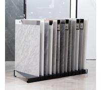 HDZNDH Espositore per Piastrelle in Ceramica,Espositore Piastrelle Pavimento,13 Fessure, per Negozi al Dettaglio