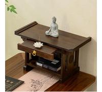 HDZNDH Tavolo Da Meditazione Sull'altare,Buddista Altare Mensola Tempio Buddha Santuario,Temple Vetrina Forniture Buddiste,tavolo Puja Multifunzione Per Casa E Santuario Personale