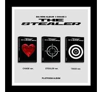 HE BOYZ CHASE The Stealer 5° Mini Album Platform Custodia Versione CHASE + 1p QR Type Mini Card + 1p Selfie PhotoCard + 11p Official PhotoCard + Tracking Sigillato