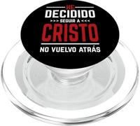 He Decidido Seguir A Cristo No Vuelvo Atras PopSockets PopGrip per MagSafe