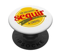 He Decidido Seguir a Cristo PopSockets PopGrip Adesivo