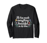 He Has Made Everything Beautiful in Its Time - Maglia a Manica