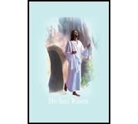 He Has Risen Notebook: 110 Lined Pages | 6x9 Inch | Ideal for Journaling, Note-Taking, or Daily Reflections