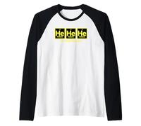 He He He Helium Maglia con Maniche Raglan