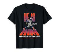 He is Him Francisco Lindor New York Baseball MLBPA Maglietta