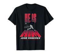 He is Him Jose Ramirez Cleveland Baseball MLBPA Maglietta