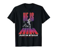 He is Him Justin Steele Chicago Baseball MLBPA Maglietta
