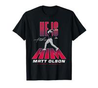 He is Him Matt Olson Atlanta Baseball MLBPA Maglietta