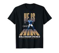 He is Him Salvador Perez Kansas City Baseball MLBPA Maglietta