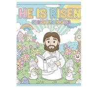 He Is Risen: Christian Easter Coloring Book for Kids: Christian Easter Coloring Book for Kids Ages 3-6
