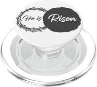 He is Risen - Jesus Christ Resurrection Easter & Passover PopSockets PopGrip per MagSafe