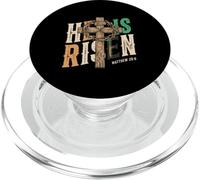 He is Risen Retro Vintage Croce Happy Easter PopSockets PopGrip per MagSafe