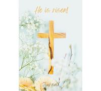 He is Risen Sermon Notes Journal: A Christian Prayer & Reflection Notebook with 3 Pages per Sermon (7x10)