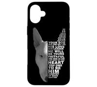 He Is Your Friend Your Partner Your Dog Bull Terrier Bully Custodia per iPhone 16 Plus