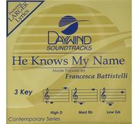He Knows My Name [Accompaniment/Performance Track] (Daywind Soundtracks)