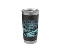 He Leads Me Beside Still Waters Bicchiere termico in acciaio inox doppia parete