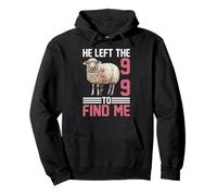 He Left The 99 To Find Me Bibbia Fede Cristiana - Felpa con Cappuccio