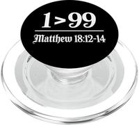 He Left The 99 To Find Me Matthew 18:12-14 Bible Verse PopSockets PopGrip per MagSafe