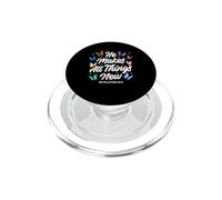 He Makes All Things New Revelation Bibbia Verse Butterflies PopSockets PopGrip per MagSafe