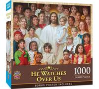 He Orologi Sopra US 1000 Pezzi Puzzle Locandina) 680mm x 490mm ( Mpc )