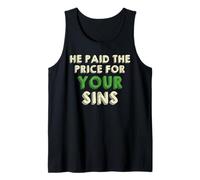He Paid The Price for Your Sins Christian Faith Cross Canotta