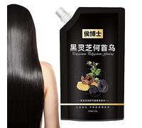 He Shou Wu Hair Darkening, shampoo per capelli grigi, uomo, donna, adolescente, Woteg