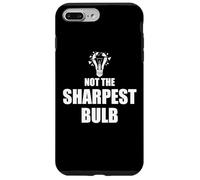 He Was Never the Sharpest Bulb Not the Brightest Tool Funny Custodia per iPhone 7 Plus/8 Plus