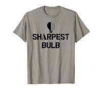 He Was Never the Sharpest Bulb Not the Brightest Tool Funny Maglietta