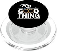 He Who Finds A Wife Christian Bible Verse Religious Sayings PopSockets PopGrip per MagSafe