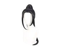 He Xuan - Set completo di parrucca per cosplay Shi Qing Xuan, stile antico, stile anime Hanfu, per feste di Halloween
