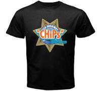HE YE SHAN ZHA TIAO Chips Police Movie California Highway Patrol Men's T-Shirt XXL