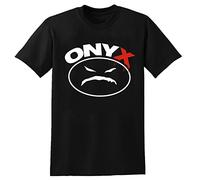HE YE SHAN ZHA TIAO Men's Onyx Bacdafucup Rap Hip Hop Music T-Shirt Graphic Black Tee S-3Xl Unisex 100% Cotton Short-Sleeve T-Shirts Black S