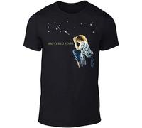 HE YE SHAN ZHA TIAO Simply Red T-Shirt Stars Home Flame CD Book Mick Hucknall Life Blue Sting B Unisex 100% Cotton Short-Sleeve T-Shirts Black XL