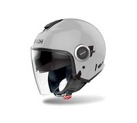 Casco Jet Airoh Helyos Color Concrete Grigio Lucido XL