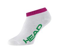Head 1p Calzini Da Ginnastica Rosa Verde 39/42 Bianco