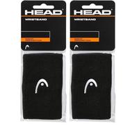 HEAD 285070-Bk Accessori Tennis, Nero, Taglia Unica (Confezione da 2)