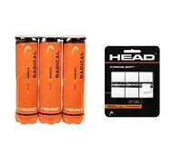 Head 3X4B Radical, Palline Tennis Unisex Adulto, Giallo, Taglia Unica & Xtremeso