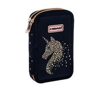 HEAD 503023036 CLASSY GOLD Astuccio scuola, Black