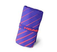 HEAD Active Stripes - Asciugamano Microfibra con Elastico, Palestra, Sport e Fitness, Morbido e Leggero a Rapida Asciugatura, Asciugamani Bagno Assorbente Salvaspazio Viaggio 40x60, Violet