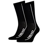 HEAD All Sports Performance Crew 2 paia di calzini neri taglia 43/46